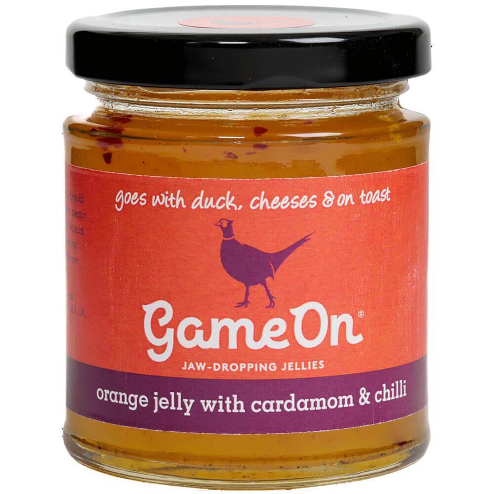 Game On Orange Jelly with Chilli & Cardamom 195g